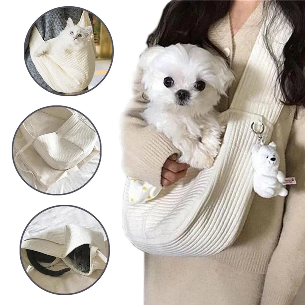 Pet Patrol™ Lux Cross Body Pet Carrier Bag
