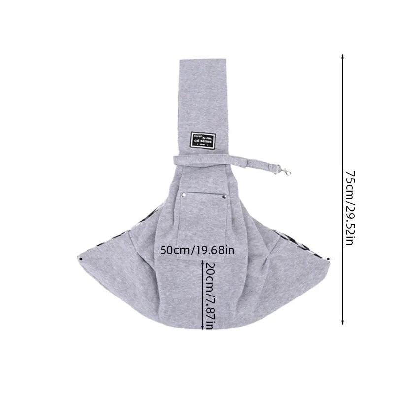 Pet Patrol™ Cross Body Pet Carrier Bag