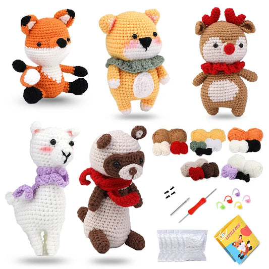 Buddy Pals™ Crochet Kits- Winter Friends