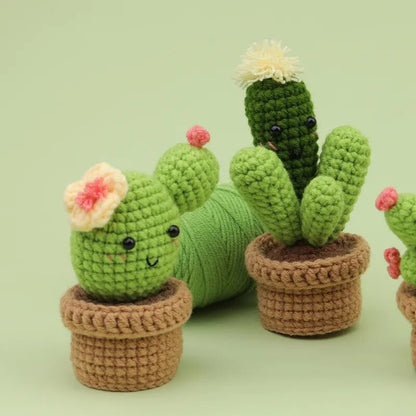 Buddy Pals™  Crochet Kits- Cactus Friends