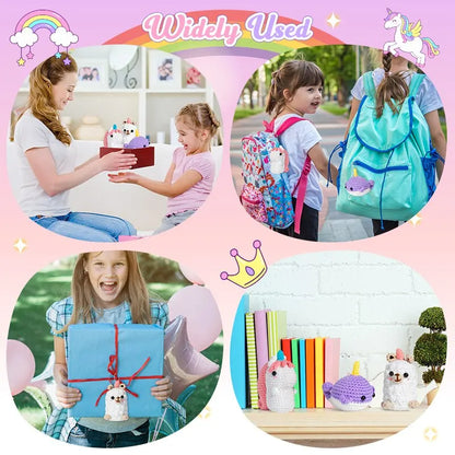 Buddy Pals™ Crochet Kits - Unicorn Friends