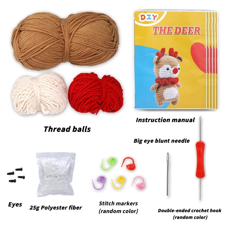 Buddy Pals™ Crochet Kits- Winter Friends