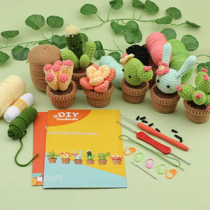 Buddy Pals™  Crochet Kits- Cactus Friends