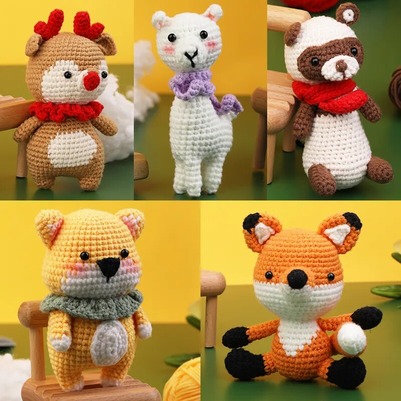 Buddy Pals™ Crochet Kits- Winter Friends