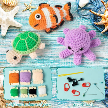 Buddy Pals™ Crochet Kits- Sets of 3