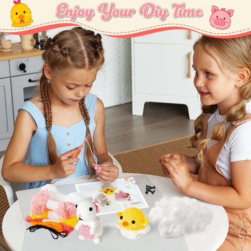 Buddy Pals™ Crochet Kits- Sets of 3